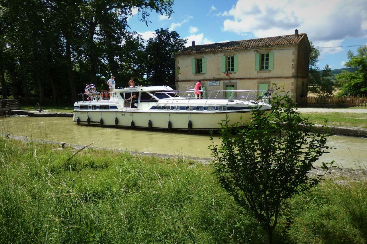 La Bonne Planque - Maison Eclusiere De La Domergue Canal Du Midi Mas-Saintes-Puelles Luaran gambar